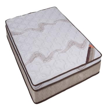 Imagem de Colchao Queen 158cm Molas Ensacadas One Face Revolution Hibrido Castor