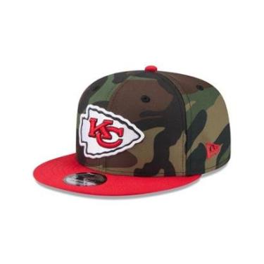 Imagem de BONE NEW ERA 9FIFTY KANSAS CITY CHIEFS NFL SALUTE SERVICE 2025 MILITAR-Masculino
