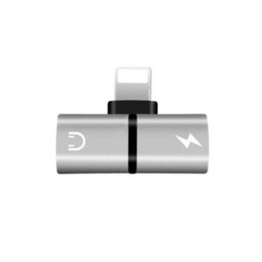 Imagem de Adaptador 3x1 Musica Ligação Carga Iphone 7 8 X