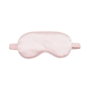 Imagem de Máscara De Olhos Para Dormir Em Seda Imitada, Respirável, Dupla Face, 