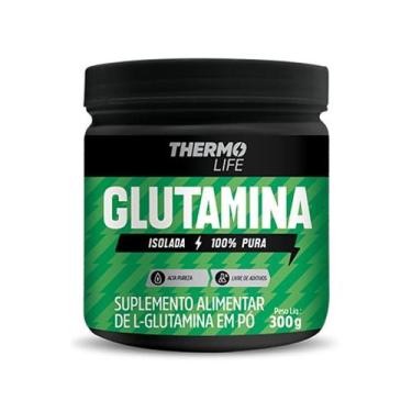 Imagem de Glutamina 300g 100 Pura Importada Thermo Life Com laudo de pureza