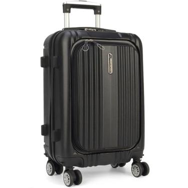 Imagem de Mala Pequena de Bordo C/ Compartimento P/ Notebook Polo KING Preto