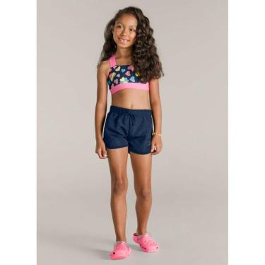 Imagem de Shorts Em Microfibra Infantil Brandili-Feminino
