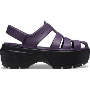 Imagem de Sandália Crocs Stomp Fisherman Sandal Dark Iris-Feminino