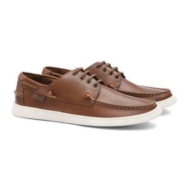 Imagem de Deckshoes Mol Taupe/papaya - Docksides Masculino Samello-Masculino