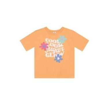 Imagem de Blusa infantil menina em malha com estampa floral Brandili-Feminino
