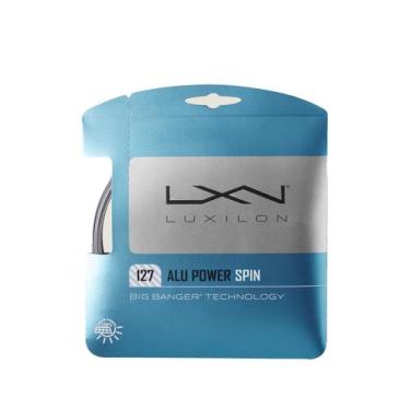 Imagem de Corda Luxilon Alu Power Spin Cinza Set Individual, 1.27mm