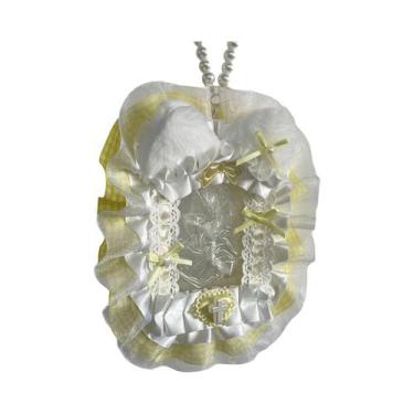 Imagem de Capa Protetora De Cartão De Fotos Lolita Com Renda E Corrente De Pérol