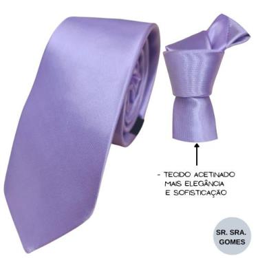 Imagem de Gravata Slim E Semi Slim Modernas Em Cetim Para Padrinhos Alta Qualida