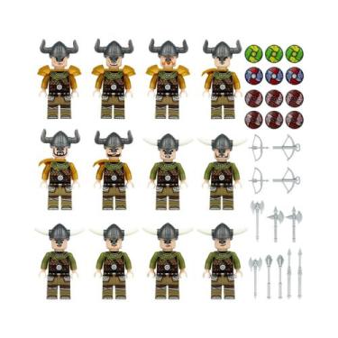 Imagem de Brinquedos De Blocos De Montar Em Forma De Bonecos Humanoides Miniatur