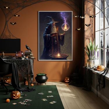 Imagem de Quadro Decorativo O Grande Bruxo - 70x50cm