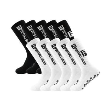 Imagem de Meias Esportivas Antiderrapantes Masculinas Para Futebol E Basquete, 1