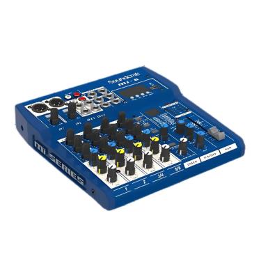 Imagem de Mixer Analógico Soundcraft Mi-6 com 6 Canais, Bluetooth 5.0, USB Player MP3 e Interface de Áudio USB Harman Kardon