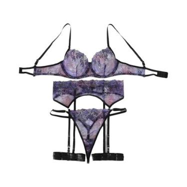 Imagem de Conjunto De Sutiã Sexy Bordado Em Renda Para Mulheres MUZISKAT 2025 Mo