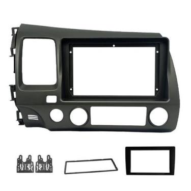 Imagem de Moldura 9 e 7 Polegadas Honda Civic 07 a 11 - Grafite Original - 5676 
