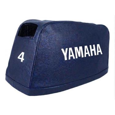 Imagem de Capa P/ Capô De Motor De Popa Yamaha 4 Hp C/ Tanque Em Cima - SPTS, Ún
