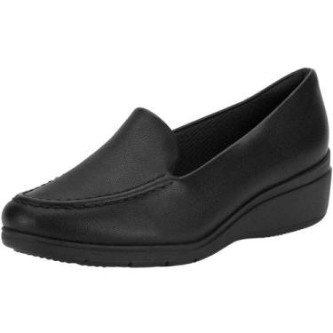 Imagem de Sapato feminino anabela piccadilly 117117, Preto, 37