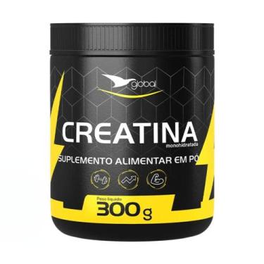 Imagem de Suplemento Alimentar Creatina Monoidratada 300g - Global Suplementos