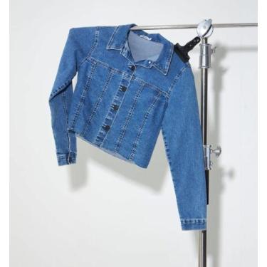 Imagem de Jaqueta feminina Jeans - Carmenta, G