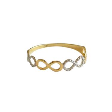 Imagem de Anel Infinito Ouro 18k - 1.11 - Roishi Alianças, Amarelo, 25