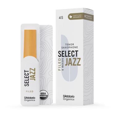 Imagem de Palheta para Saxofone Tenor ORSF05TSX4S Organic Select Jazz 4S com 5 Peças DD Woodwinds