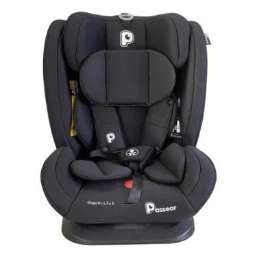 Imagem de Cadeirinha Para Carro Reclinavel Zaya Preta - Passear Baby