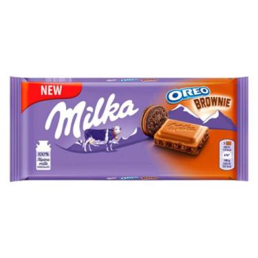 Imagem de Milka Oreo Brownie Importado Da Espanha 100G