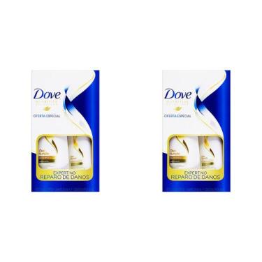 Imagem de Kit 2 Und Shampoo 400ml+Condicionador 200ml Dove Therapy Óleo Nutrição