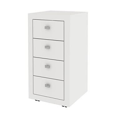 Imagem de Gaveteiro para Escritório Home Office ME4133 MDP Branco G69 - Gran Belo