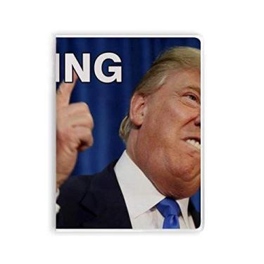 Imagem de Diário de capa macia e divertida para cadernos American President Great Funny Fxxking