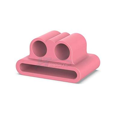 Imagem de Suporte de fone de ouvido sem fio para pulseira de relógio smartwatch - Marca LTIMPORTS (Rosa)