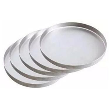 Imagem de Kit Forma P/ Pizza Em Aluminio 30, 40, 45cm