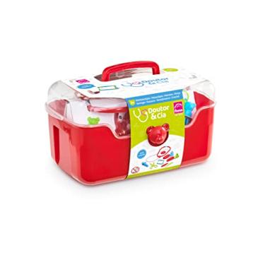 Imagem de Brincando de Profissões Doutor e Cia Maleta Menino Roma Brinquedos, Multicor