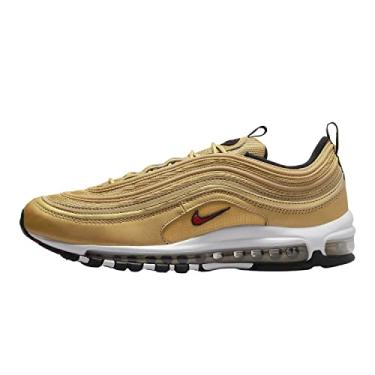Imagem de Nike T nis masculino Air Max 97 Og, Ouro met lico/vermelho universit rio, 9.5