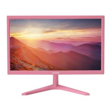 Imagem de Monitor 21,5` Full HD, HDMI, VGA 100/240V Rosa MYMAX