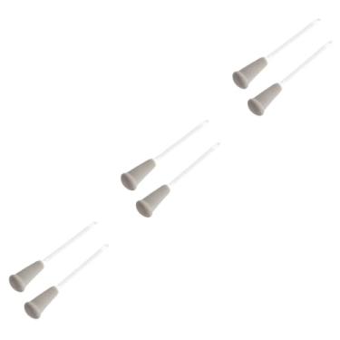 Imagem de 6 Peças Escova De Lavar Vidro Escova Para Limpar Mamadeira Bebê Garrafa Esponja Branco