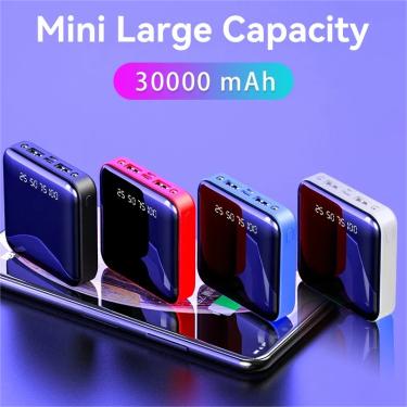 Imagem de Mini Banco de Potência Portátil  Carregador Rápido  Bateria Externa para Xiaomi Mi  iPhone  Samsung