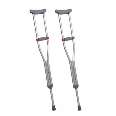 Imagem de Muleta Axilar Ajustável Em Alumínio 130Kg Par Sc601