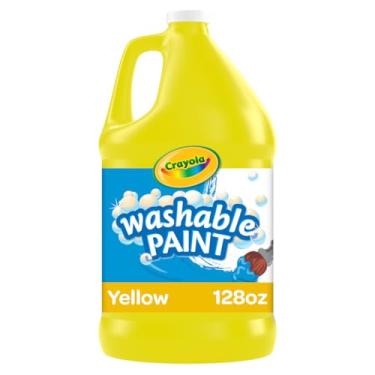 Imagem de Crayola Washable Yellow Paint, 1 Gallon Size, Painting Supplies in Bulk