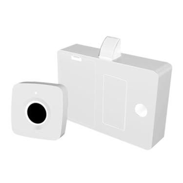 Imagem de Generic Fechadura de privacidade com impressão digital para armário, fechadura elétrica inteligente biométrica segura para crianças para armário, armário,