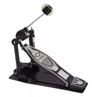 Imagem de Pedal De Bumbo Simples Corrente Dupla Para Bateria Voik VPB-50