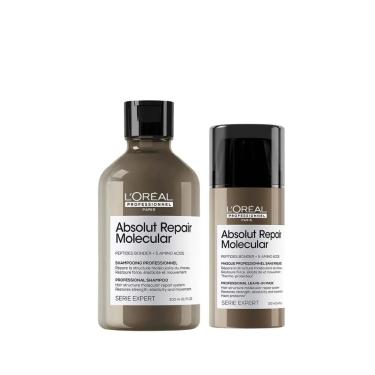 Imagem de Kit Shampoo + Leave-In L&#039Oreal Professionnel Absolut Repair Molecular