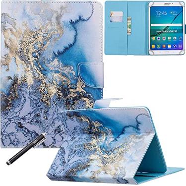 Imagem de Capa universal para tablet de 6,5 a 7,5 polegadas, capa carteira colorida NewShine para tablet Samsung Galaxy de 7,0 polegadas, Amazon Kindle Fire 7/HDX 7 e outros modelos de cerca de 7 polegadas -