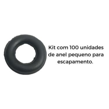 Imagem de Kit 100 Unidades Anel Escapamento Carro Santana/Gol/Parati - VABADUS