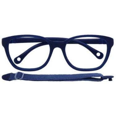 Imagem de Óculos de Grau Infantil Retangular 2073  2 a 5 Anos-Masculino