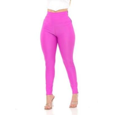 Imagem de Calça Naakay De Malha Chapa Barriga Confort Tecido Premium Feminina-Feminino