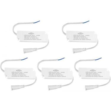 Imagem de Kit C/5 - Driver Reator Fonte P/Painel Led Blumenau 32W, Bivolt