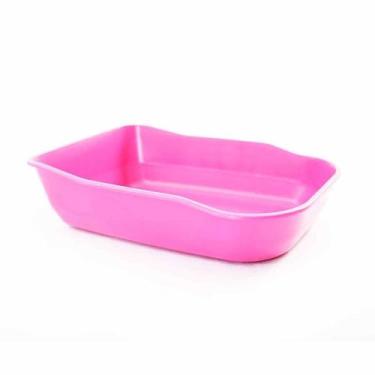 Imagem de Bandeja DuraPets Single Rosa para Gatos