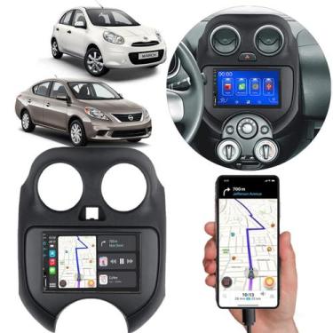 Imagem de Multimídia 7 Polegadas March 2010 A 2013 Android-Auto MP5 Bluetooth + 