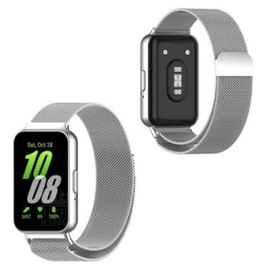Imagem de Pulseira aço inox para Galaxy Fit3 - fecho magnético - TECK KING